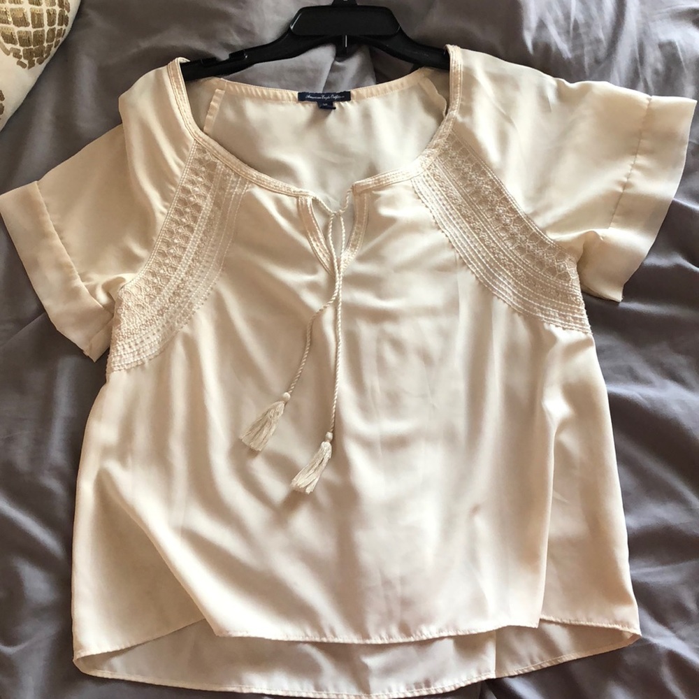 Cute silky shirt